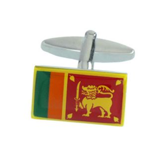 Sri Lankan Flag Cufflinks