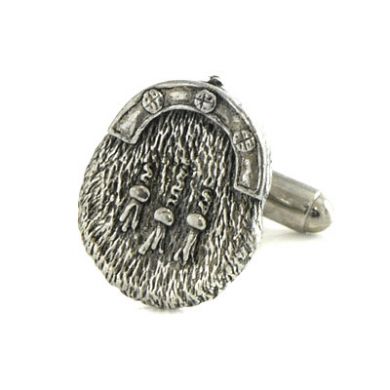 Pewter Sporran Cufflinks