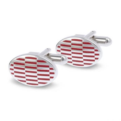 Red Tape Cuff Links