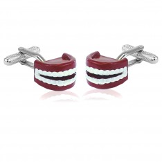 False Teeth Cufflinks