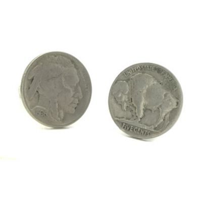 Buffalo Nickel Cufflinks