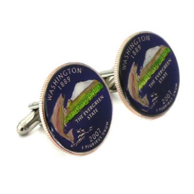 Washington Quarter Cufflinks