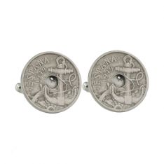 Spain 50 Centimo Coin Cufflinks