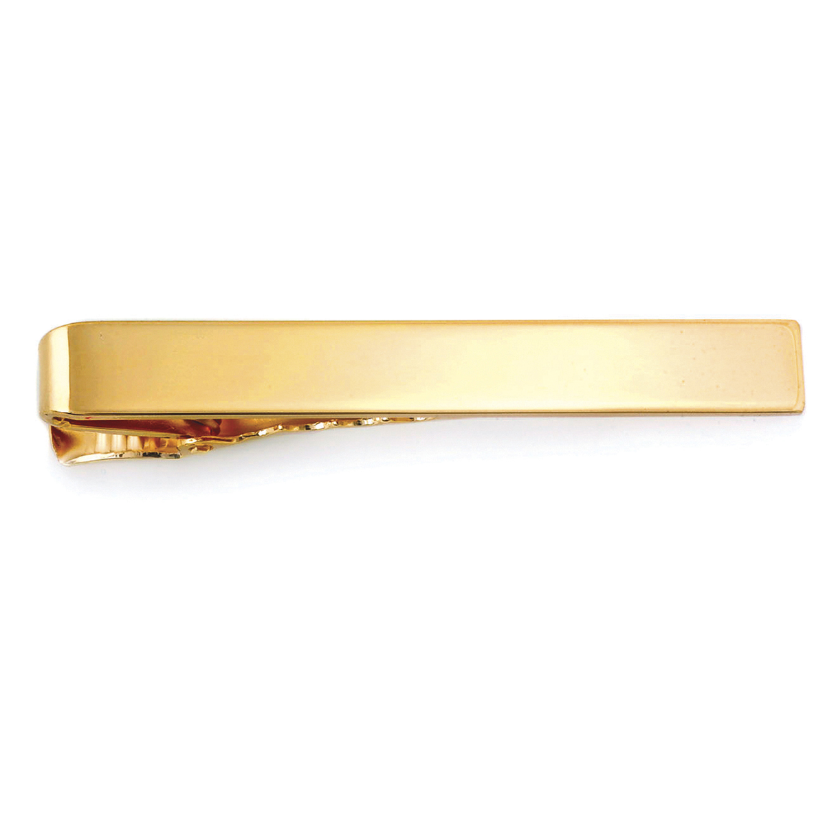 Gold Tie Clip Old School Car Gold Rhodium Platted Embossed 