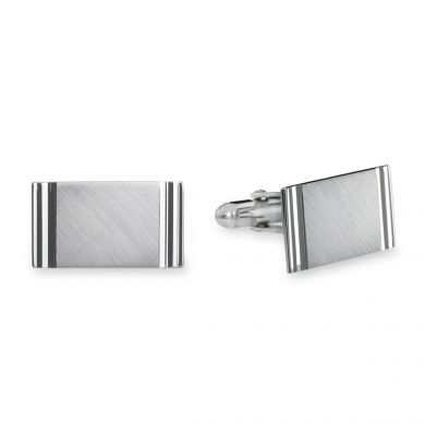 Sterling Silver Diamond Cut Cufflinks