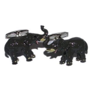 Colored Elephant Cufflinks