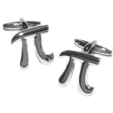 Pi Cufflinks