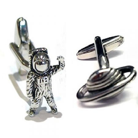 Sterling Silver Saturn Cuff shops Links