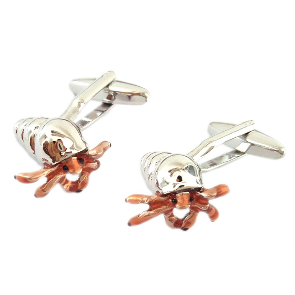 crab cuff links