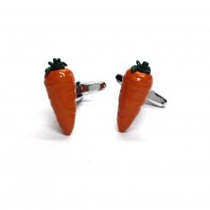 Orange Carrot Cufflinks