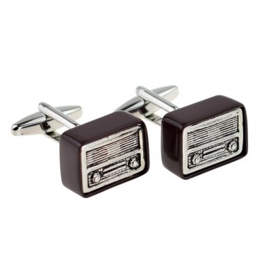 Retro Wireless Radio Cufflinks