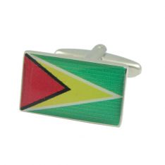 Guyana Flag Cufflinks