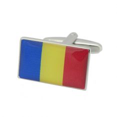 Romania Flag Cufflinks