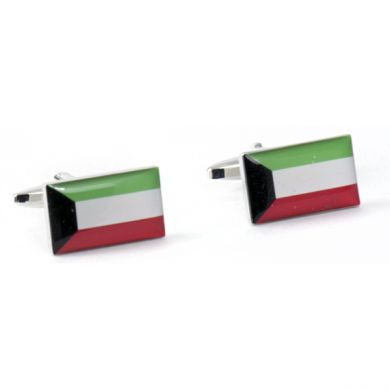 Kuwait Flag Cufflinks