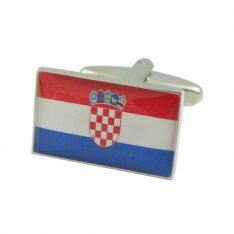 Croatia Flag Cufflinks