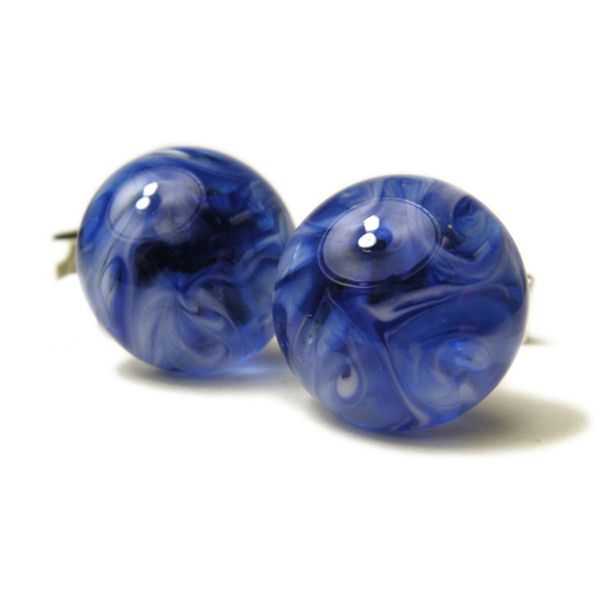 Blue Mystic Murano Glass Cufflinks: Cufflinks Depot
