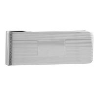 Money Clips Cufflinks Depot - sterling silver etched engravable money clip