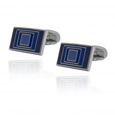 Blue Hyperdrive Cufflinks