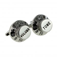 Amp Volume and Tone Dial Cufflinks